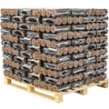 BIOMAC Rindenbriketts rund ohne Loch 1000kg