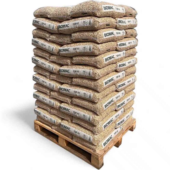 BIOMAC TOP A1 Premium Pellets ENplus A1, 990kg