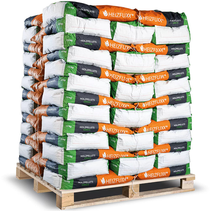 HEIZFUXX Holzpellets Green ENplus A1, 975kg