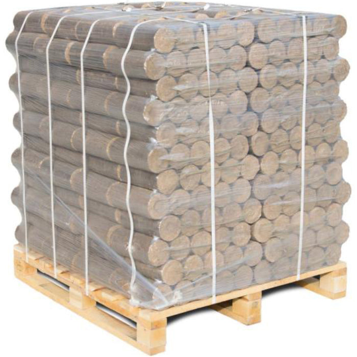 NESTRO Hartholzbriketts Premium rund ohne Loch 960kg